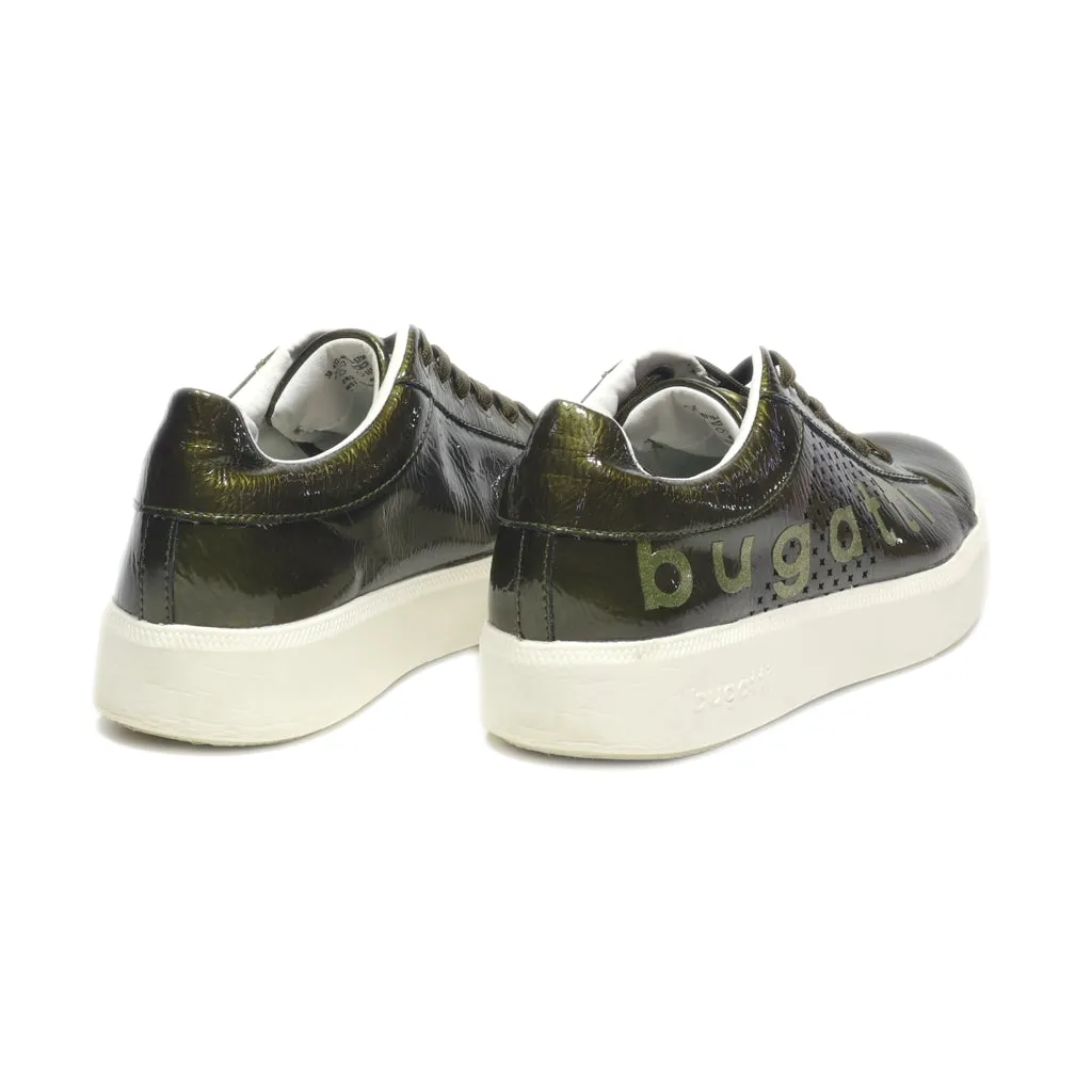 Bugatti Low-Top Sneakers Leather Green Colour For Women