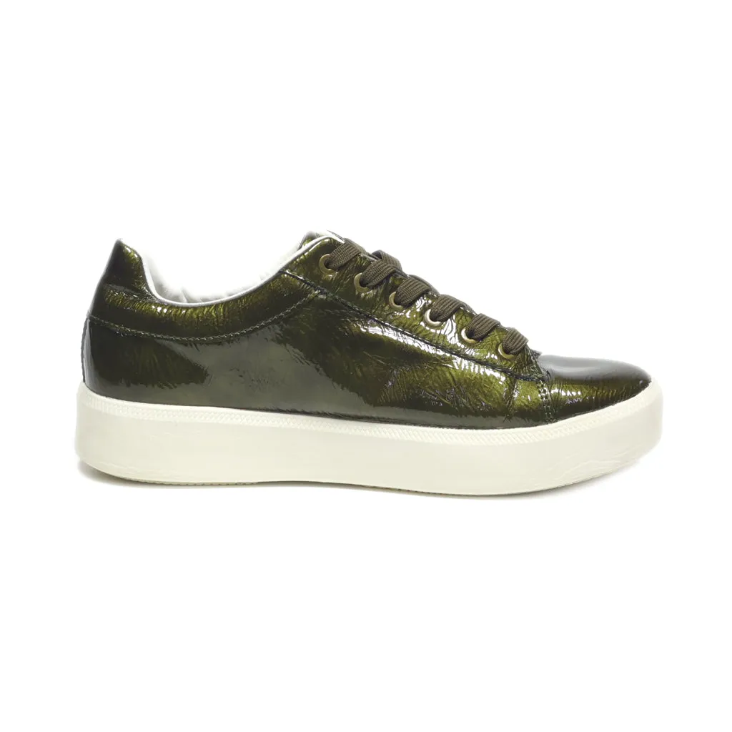 Bugatti Low-Top Sneakers Leather Green Colour For Women