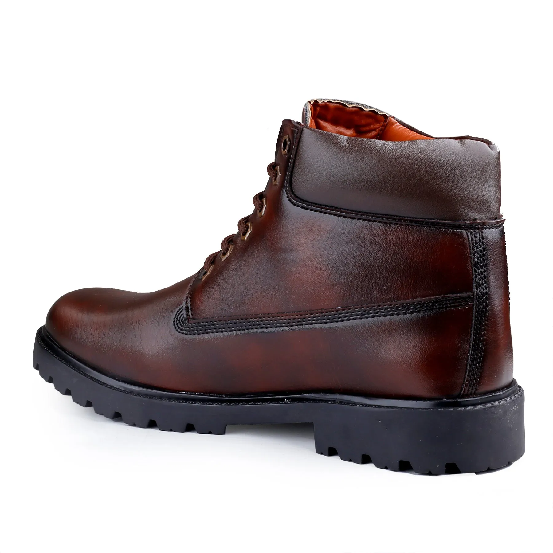 Bxxy's Lace-up Ankle Stylish Boots for Men