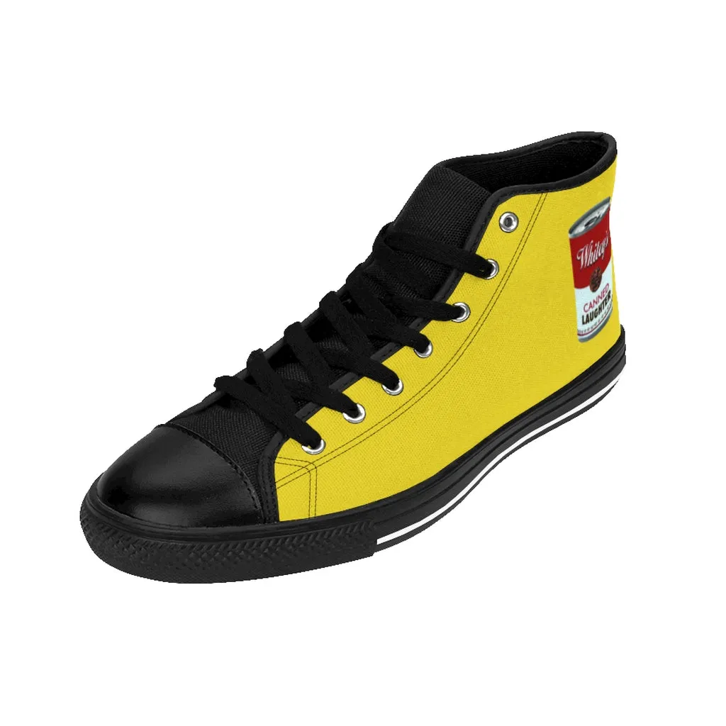 'CANNED LAUGHTER / SOUP CAN' HI TOP KICKS (WOMENS)