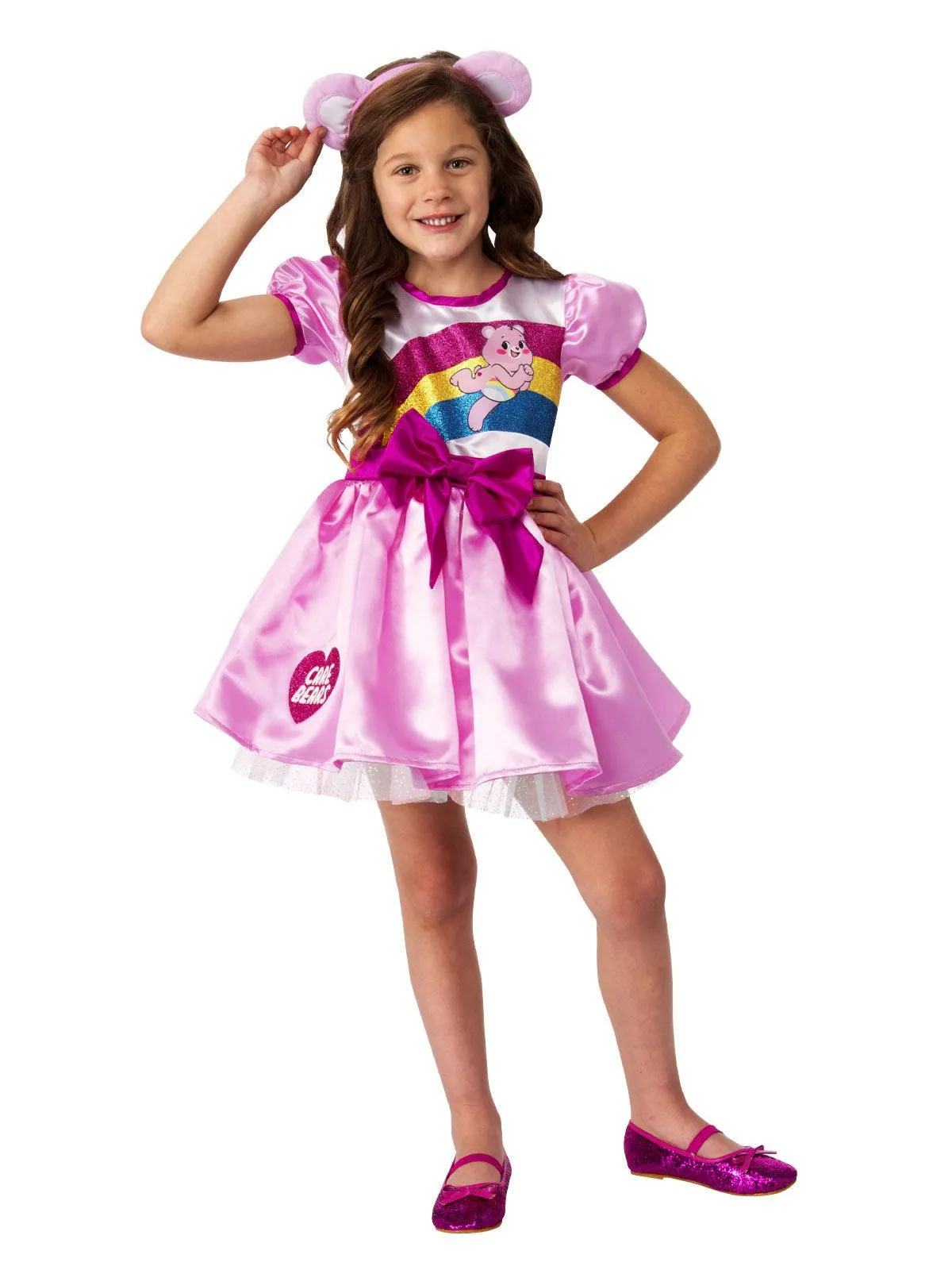 Carebears Cheer Bear Tutu Dress Child Costume - Buy Online Only