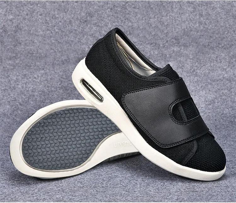 Cilool Plus Size Wide Diabetic Shoes For Swollen Feet Width Shoes-NW035