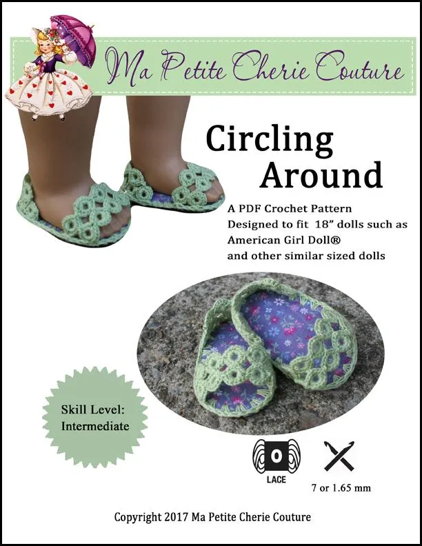 Circling Around 18" Doll Crochet Pattern