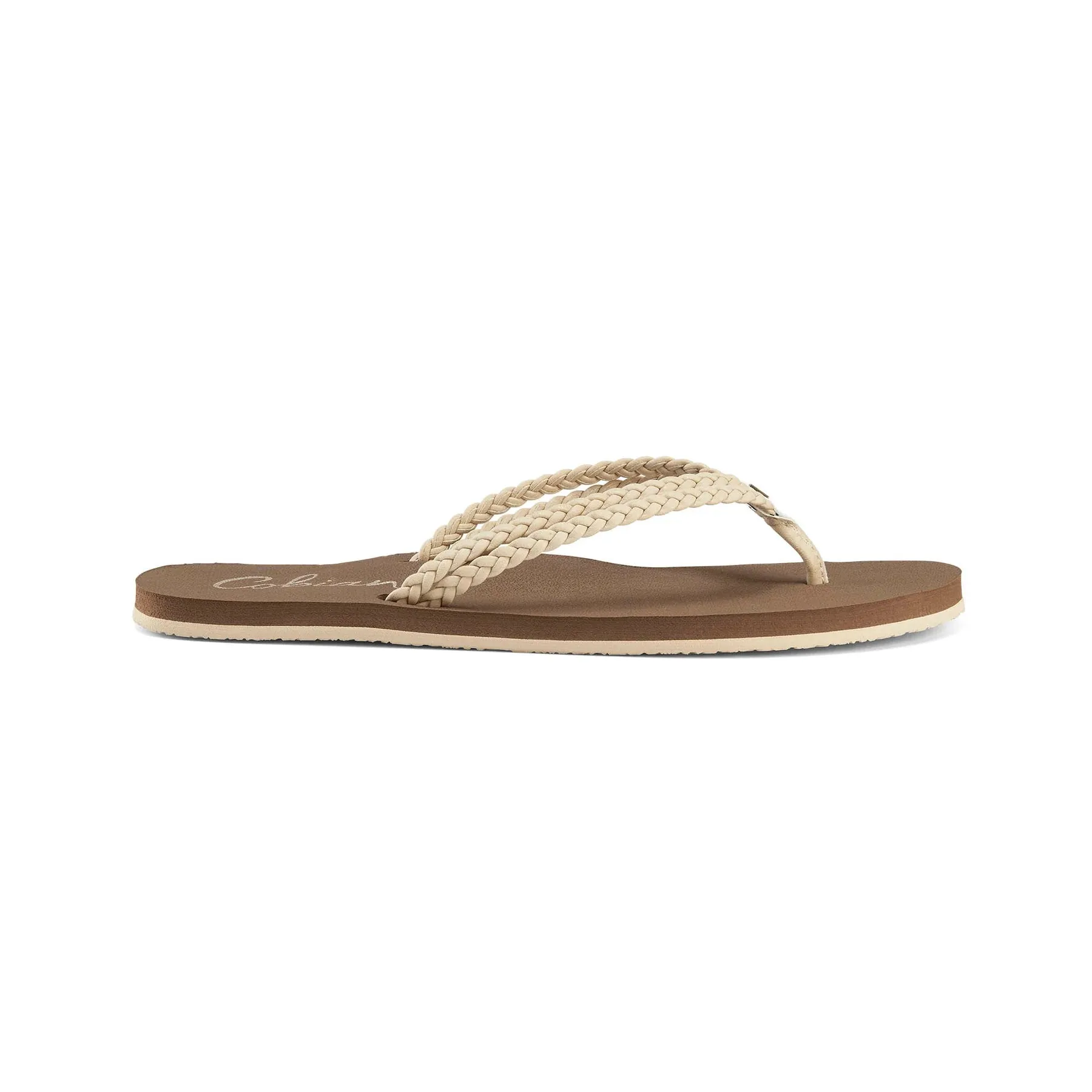 Cobian Womens Leucadia Cream Sandal