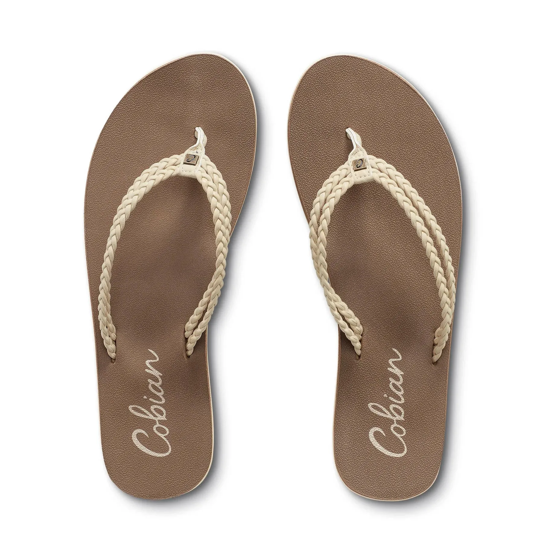 Cobian Womens Leucadia Cream Sandal