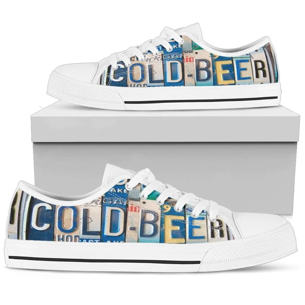 Cold Beer Low Top Shoes Men