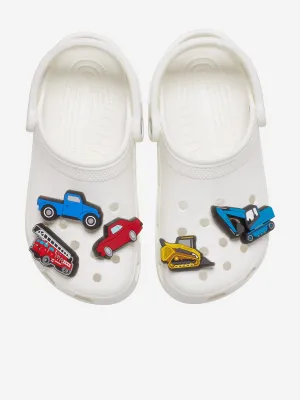 Crocs Kids Lights Up Cars Trucks Jibbitz™ Charm 5 Pack in Multicolour