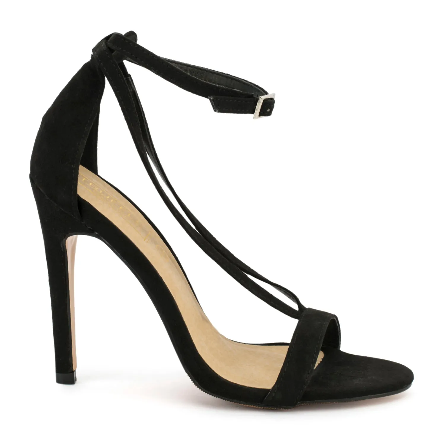 Cross Over Strap High Heel Sandals