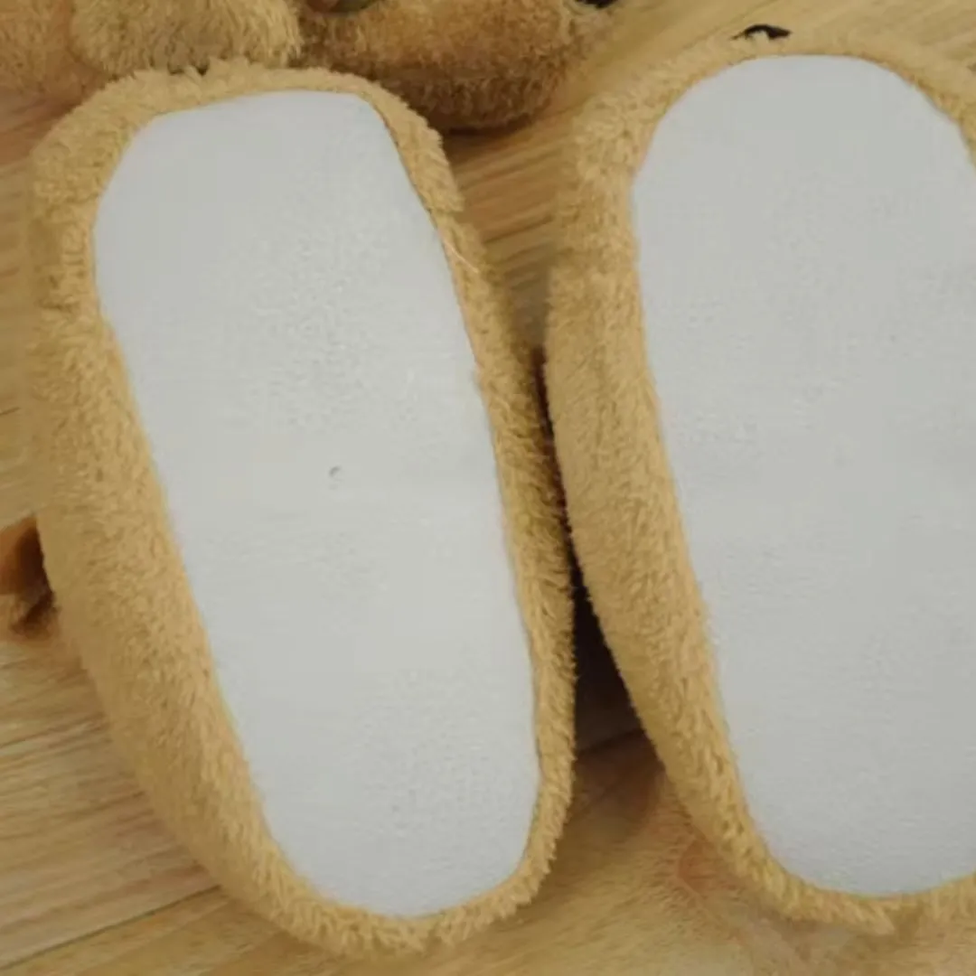 Cute Doggo Plush Shoes | Non-Slip Winter House Shoes (Universal Size)