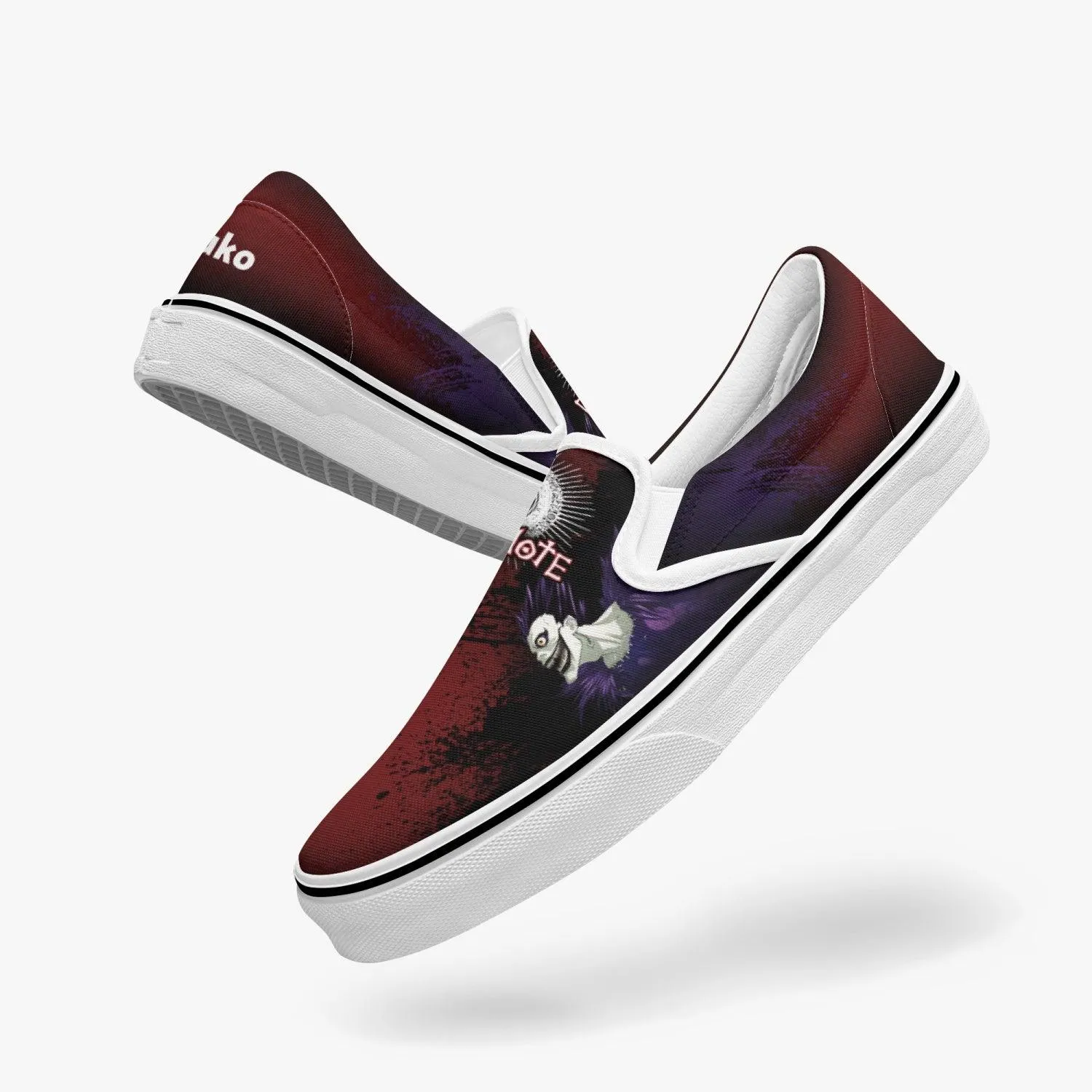 Death Note Ryuk Red Slip Ons Anime Shoes