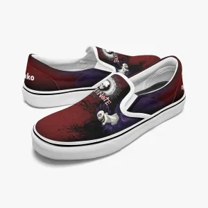 Death Note Ryuk Red Slip Ons Anime Shoes