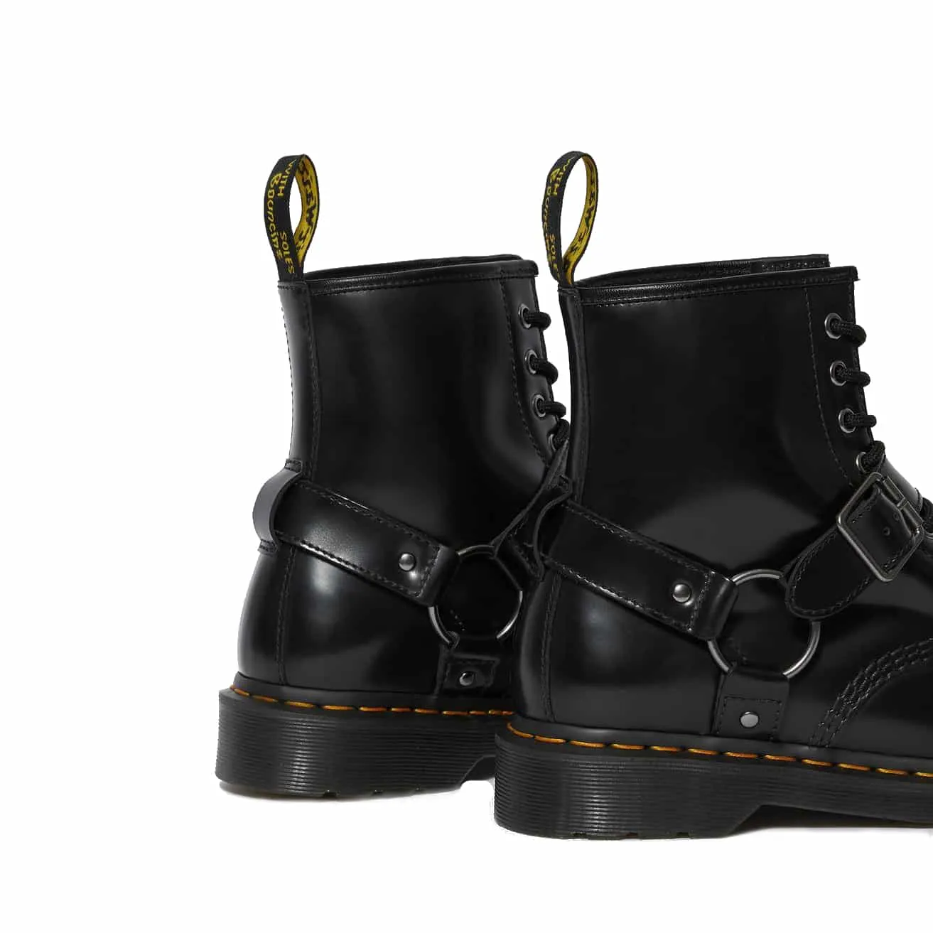 Dr. Martens 1460 Black Harness 8-Eye Boot