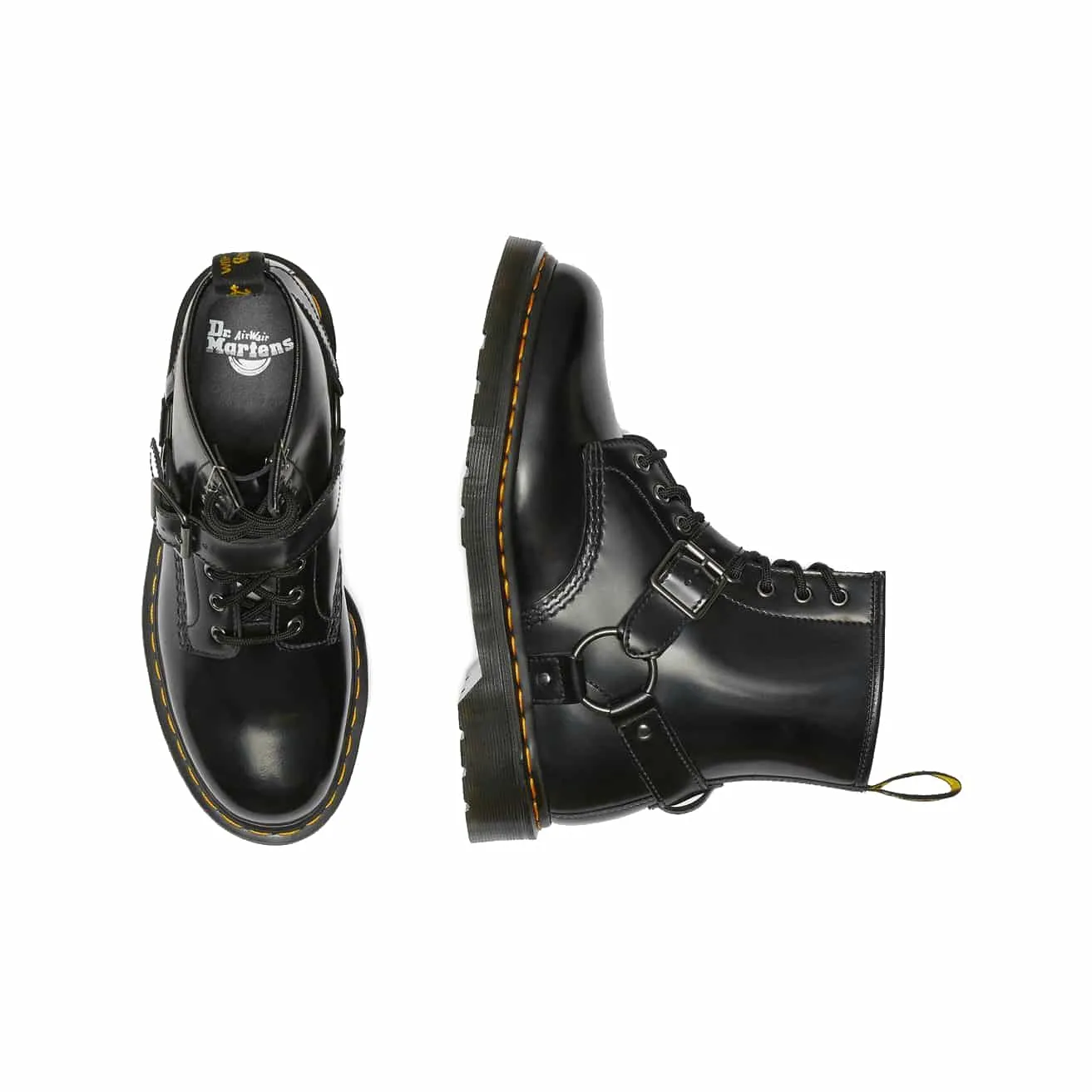 Dr. Martens 1460 Black Harness 8-Eye Boot