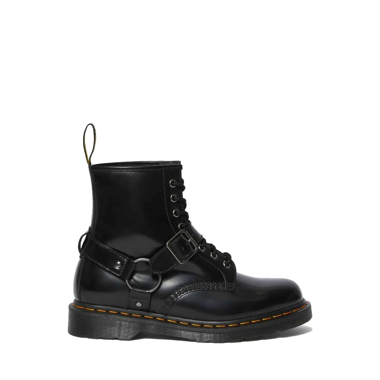 Dr. Martens 1460 Black Harness 8-Eye Boot