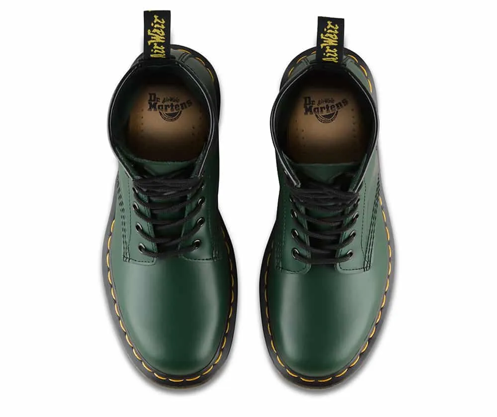 Dr. Martens 1460 Green Smooth 8-Eye Boot