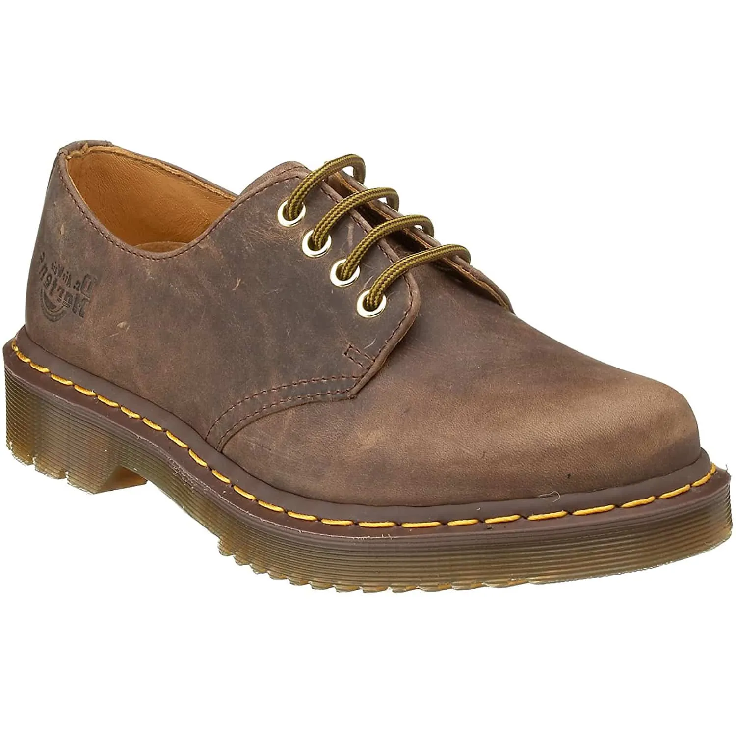 Dr. Martens 1461 Dark Gaucho Crazy Horse 4-Eye Shoe