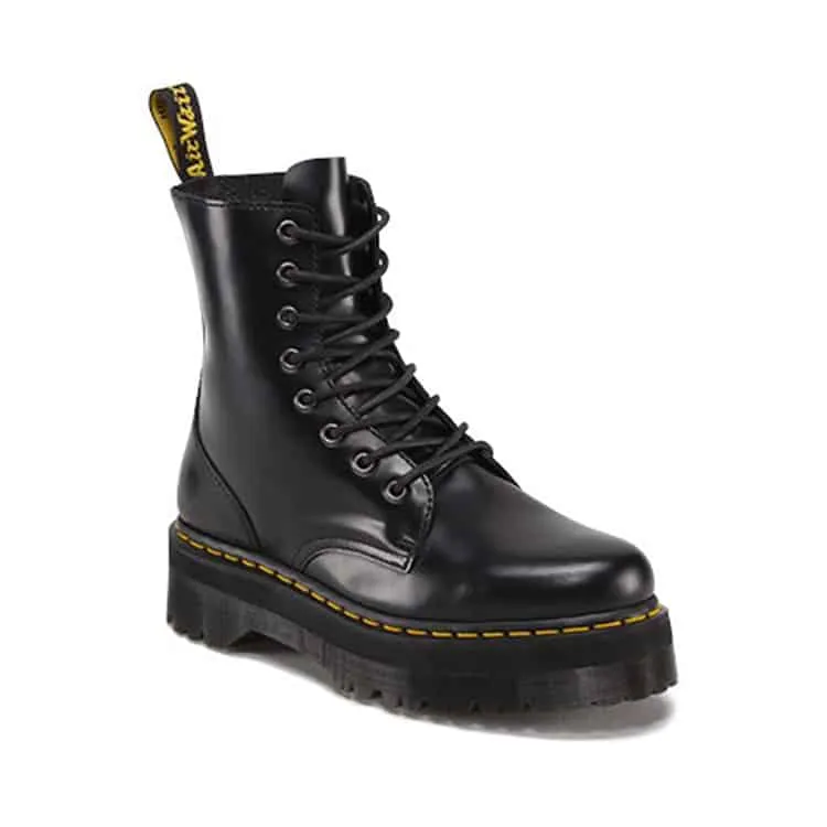 Dr. Martens Black Jadon Platform 8-Eye Boot