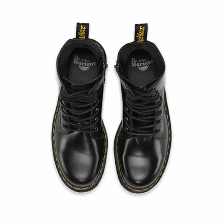 Dr. Martens Black Jadon Platform 8-Eye Boot