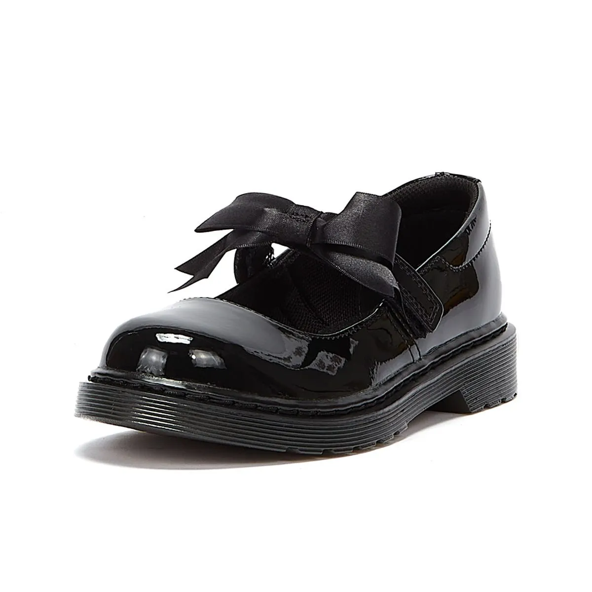 Dr. Martens Maccy II Patent Lamper Junior Black Shoes