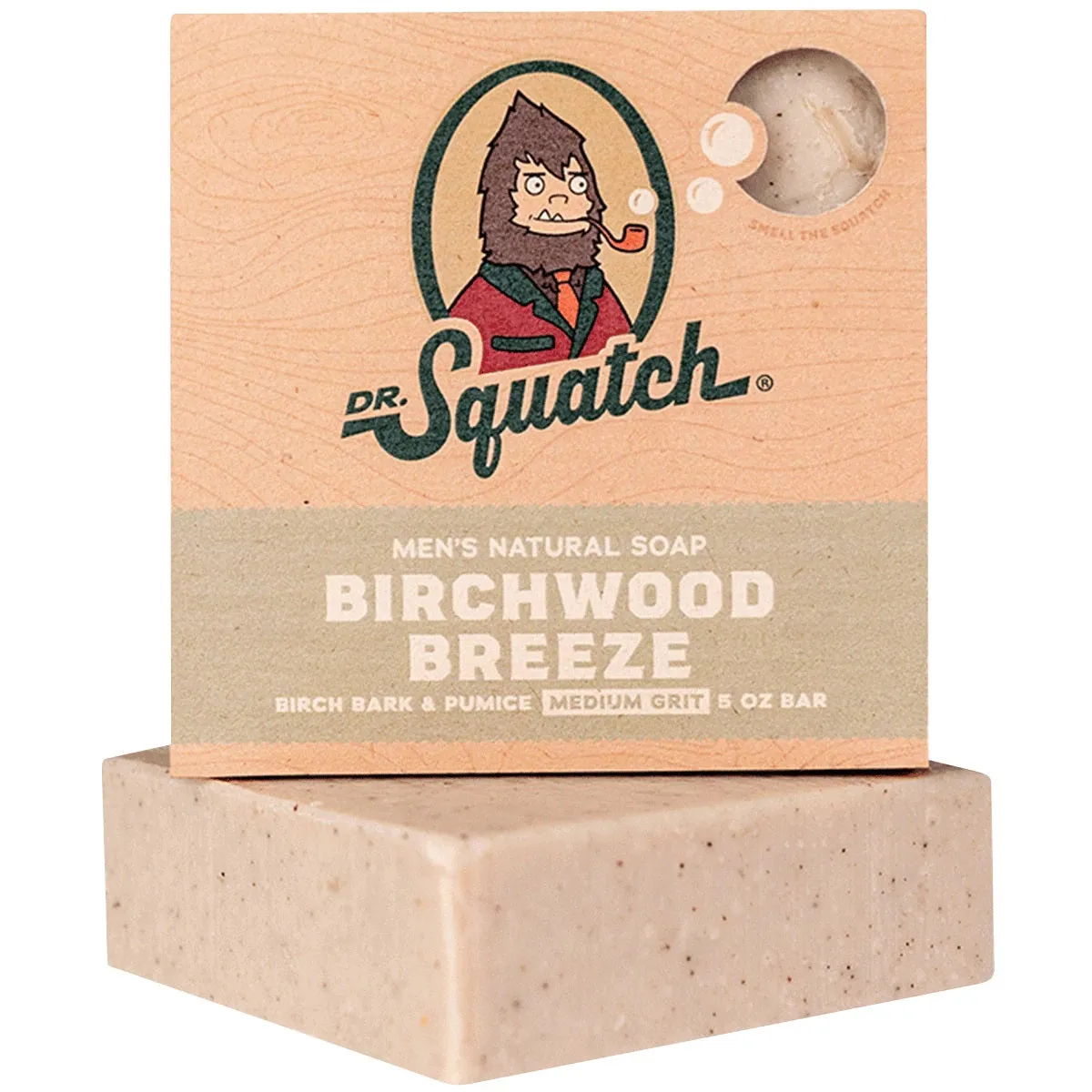 Dr. Squatch DS WH-BAR-BWB-01 Birchwood Breeze Bar Soap