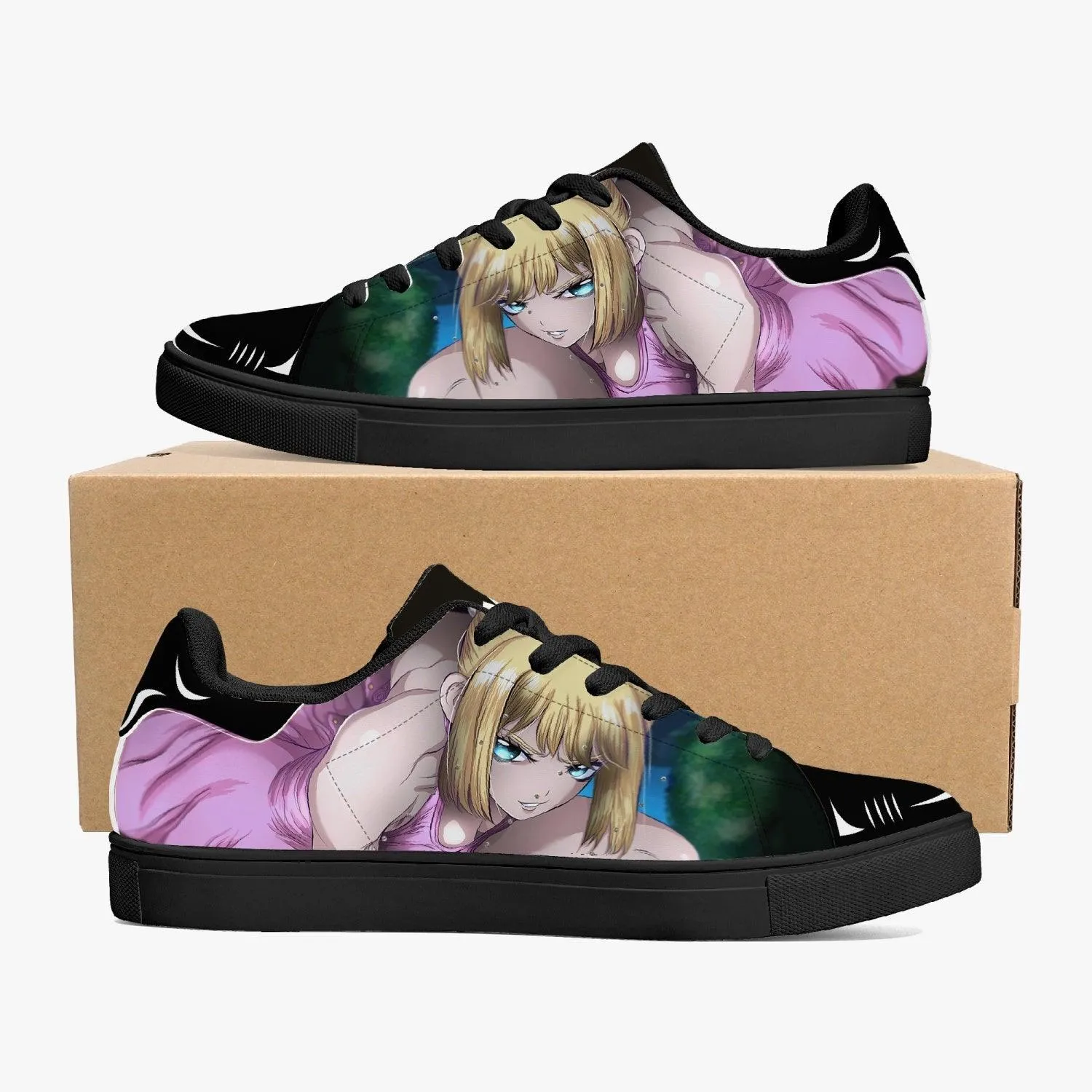 Dr Stone Kohaku Skate Anime Shoes