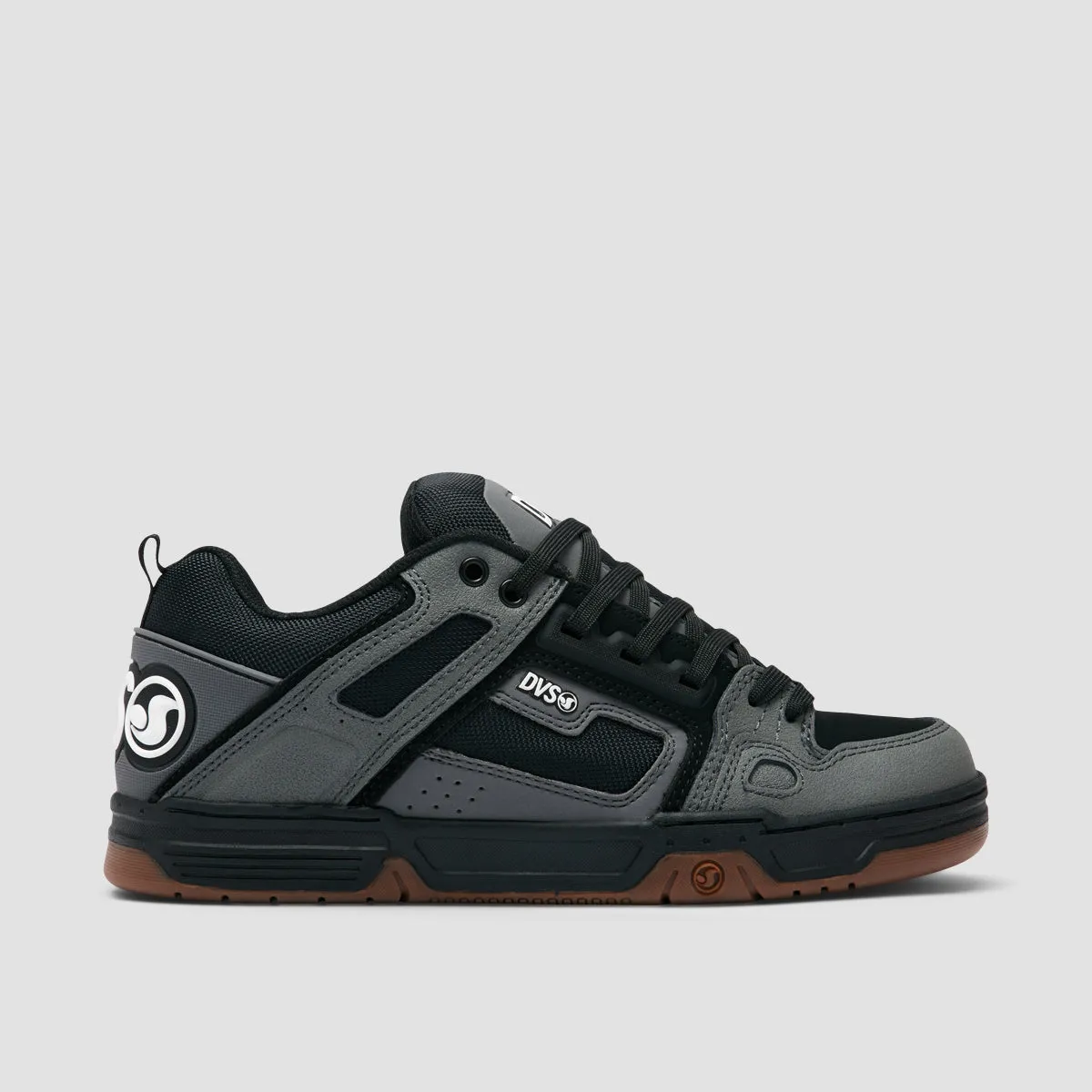 DVS Comanche Shoes - Charcoal/Black/White Nubuck