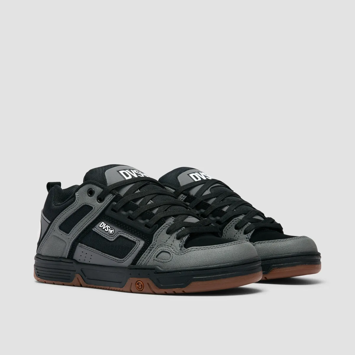 DVS Comanche Shoes - Charcoal/Black/White Nubuck