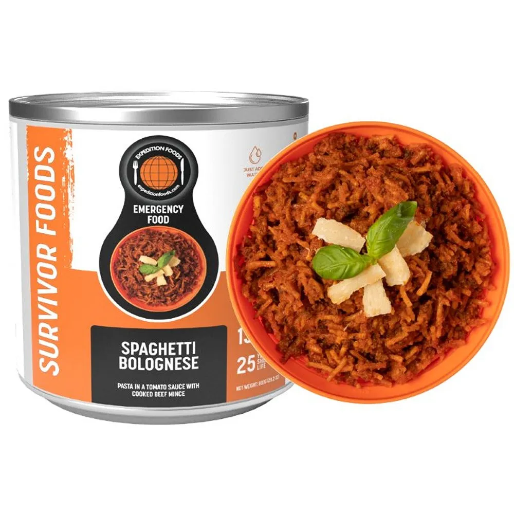 Expedition Foods Spaghetti Bolognese (SURVIVOR FOODS RANGE)