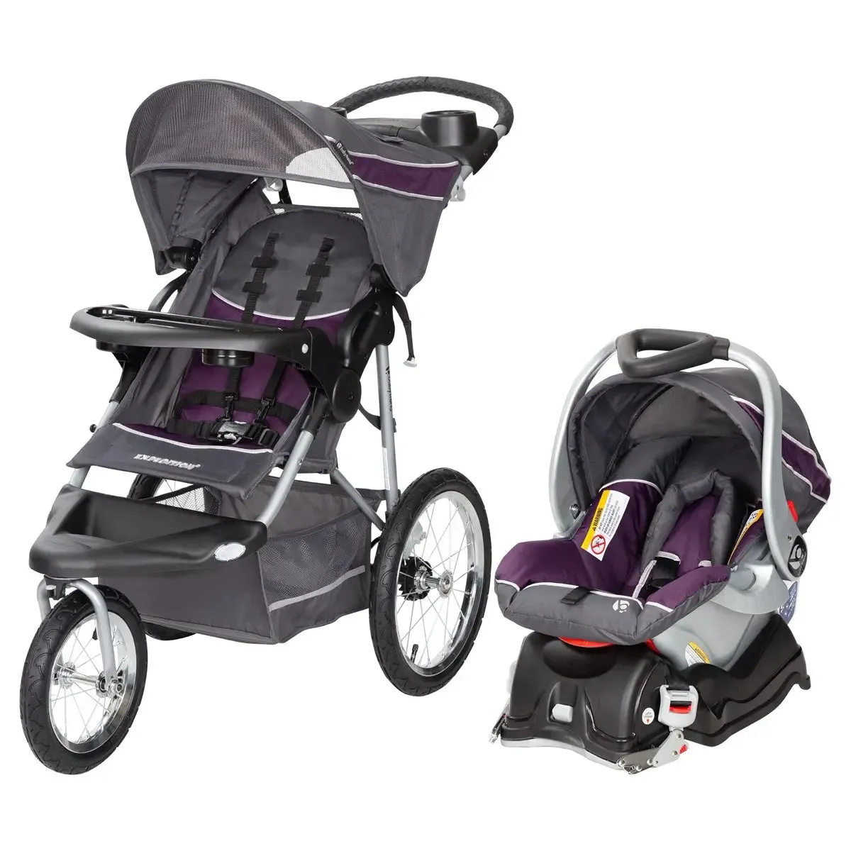 Expedition® Jogger Travel System with EZ Flex-Loc® 30 Infant Car Seat