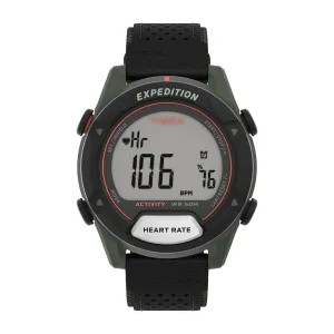 Expedition Rugged Digital 43mm Leather Band