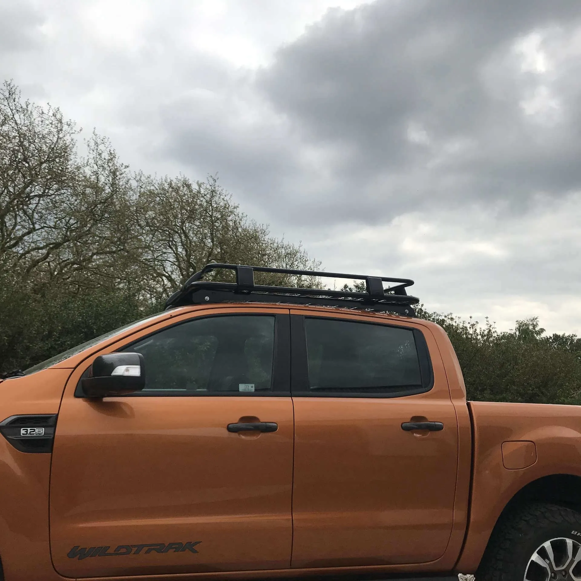 Expedition Steel Full Basket Roof Rack for Ford Ranger 2012-2022 MK3 T6 (P375) DC