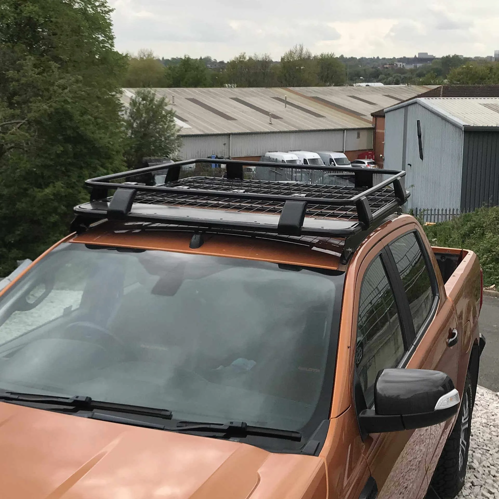 Expedition Steel Full Basket Roof Rack for Ford Ranger 2012-2022 MK3 T6 (P375) DC