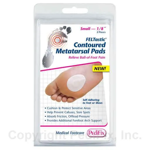 FELTastic® Contoured Metatarsal Pads