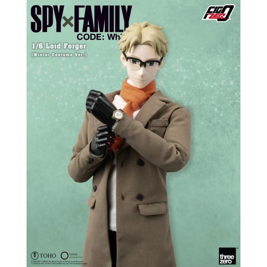 FigZero 1/6th Scale Collectible Figure - Spy x Family Code: White - Loid Forger (Winter Costume Version)