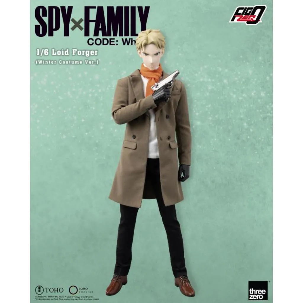 FigZero 1/6th Scale Collectible Figure - Spy x Family Code: White - Loid Forger (Winter Costume Version)