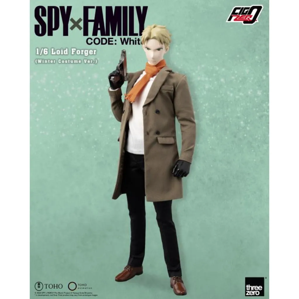 FigZero 1/6th Scale Collectible Figure - Spy x Family Code: White - Loid Forger (Winter Costume Version)