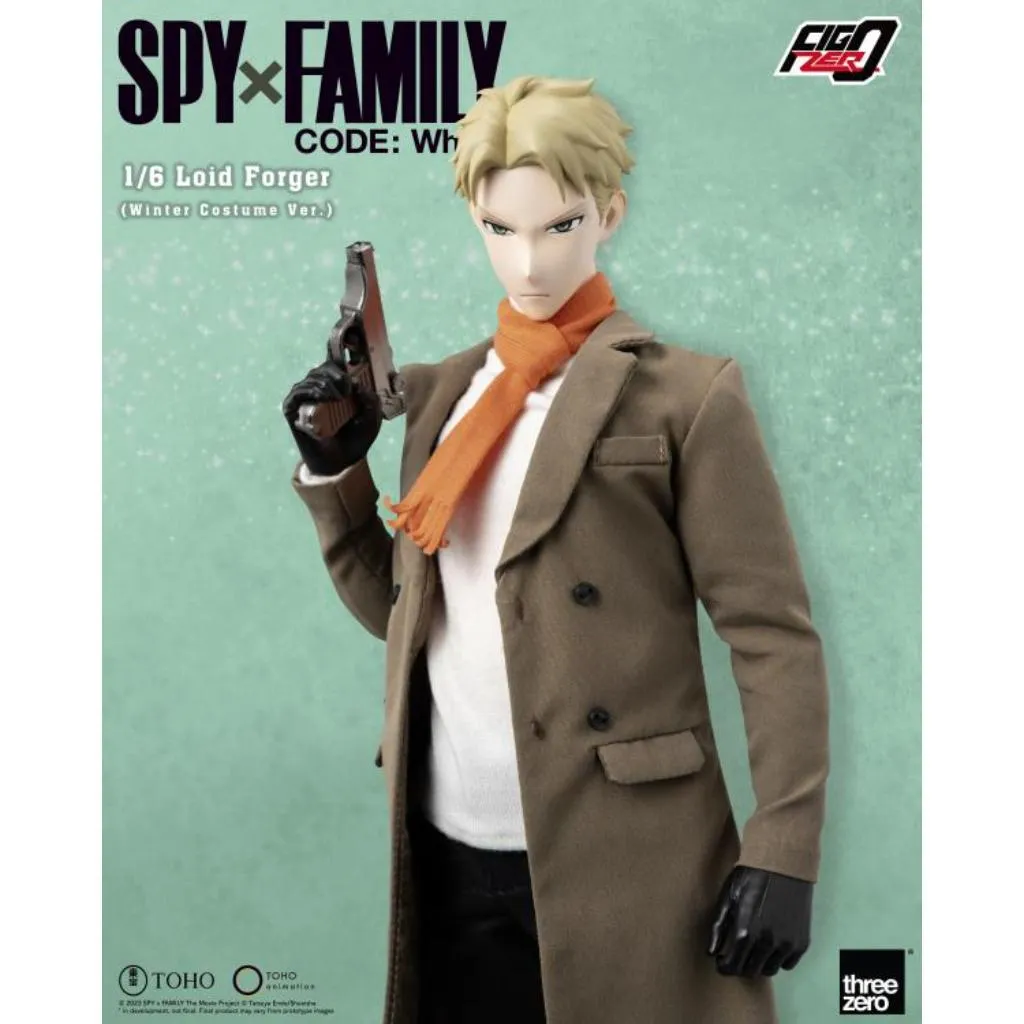 FigZero 1/6th Scale Collectible Figure - Spy x Family Code: White - Loid Forger (Winter Costume Version)