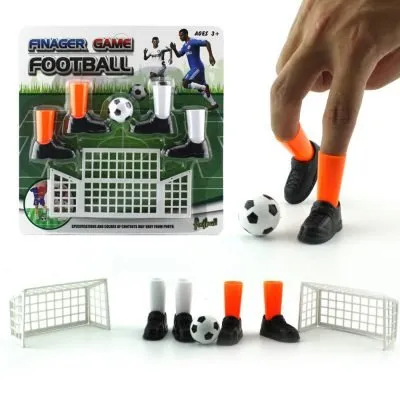 Finger Soccer Match Game Sets With Two Goal Posts