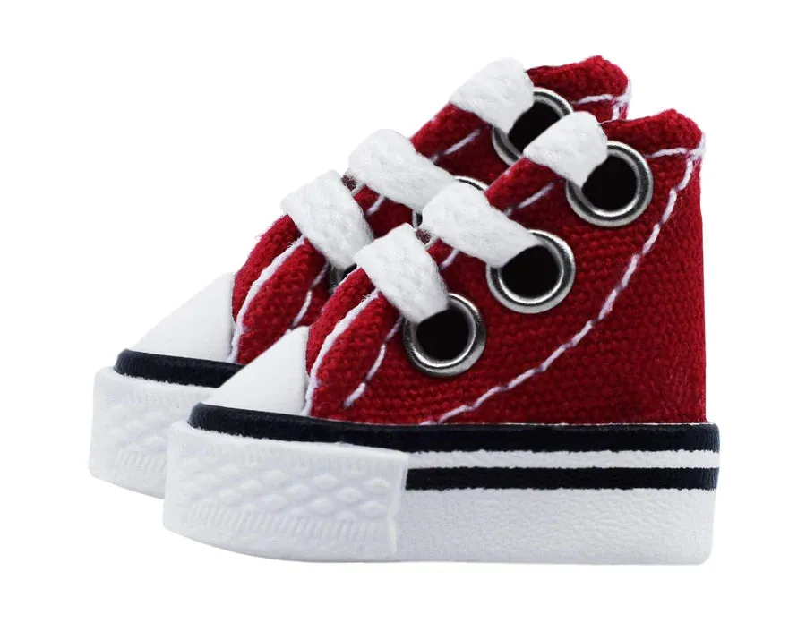 Fingerboard Shoes, Pair - red