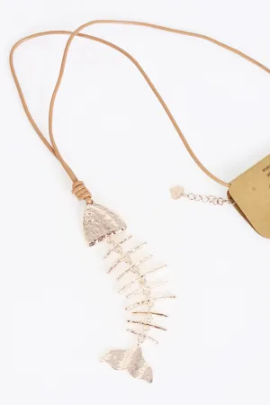 Fish Lagen Look Jewellry Necklace for Women