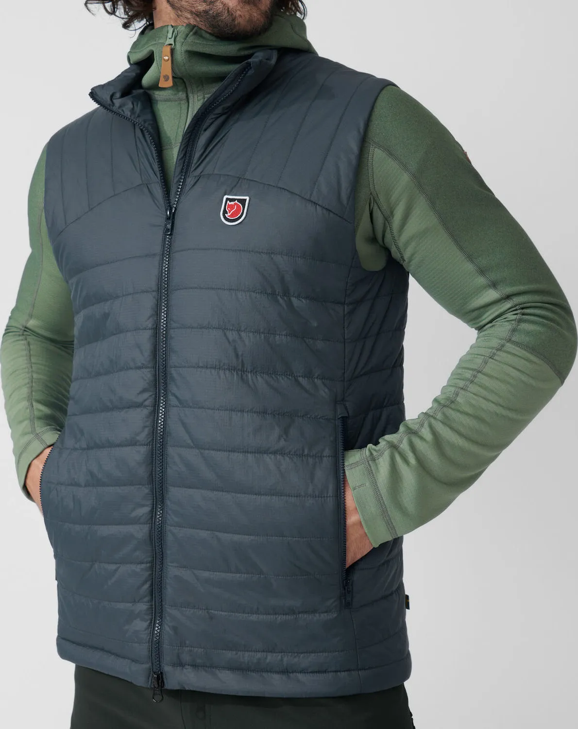 Fjällräven Men&#x27;s Expedition X-Lätt Vest Terracotta Brown | Buy Fjällräven Men&#x27;s Expedition X-Lätt Vest Terracotta Brown here | Outnorth