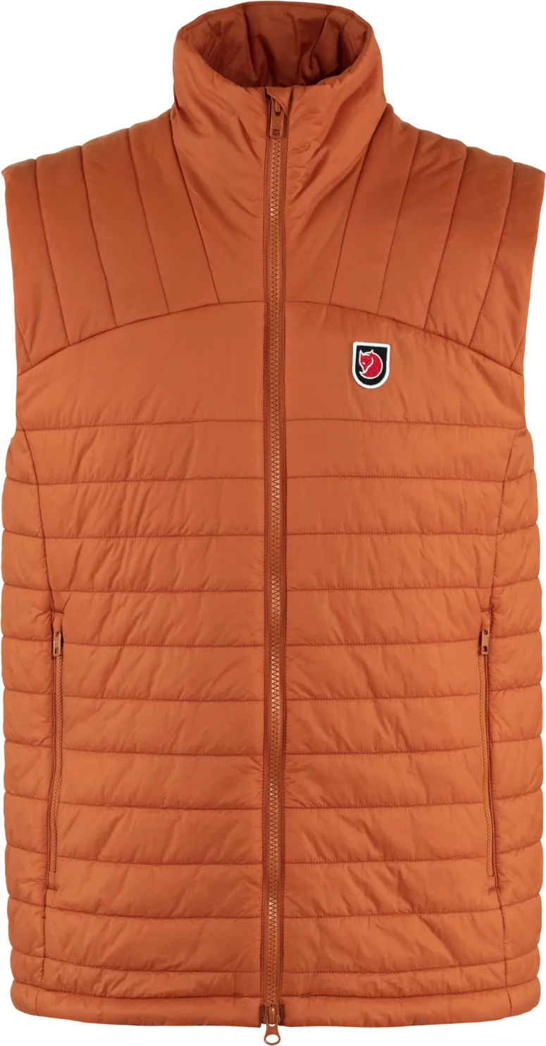 Fjällräven Men&#x27;s Expedition X-Lätt Vest Terracotta Brown | Buy Fjällräven Men&#x27;s Expedition X-Lätt Vest Terracotta Brown here | Outnorth