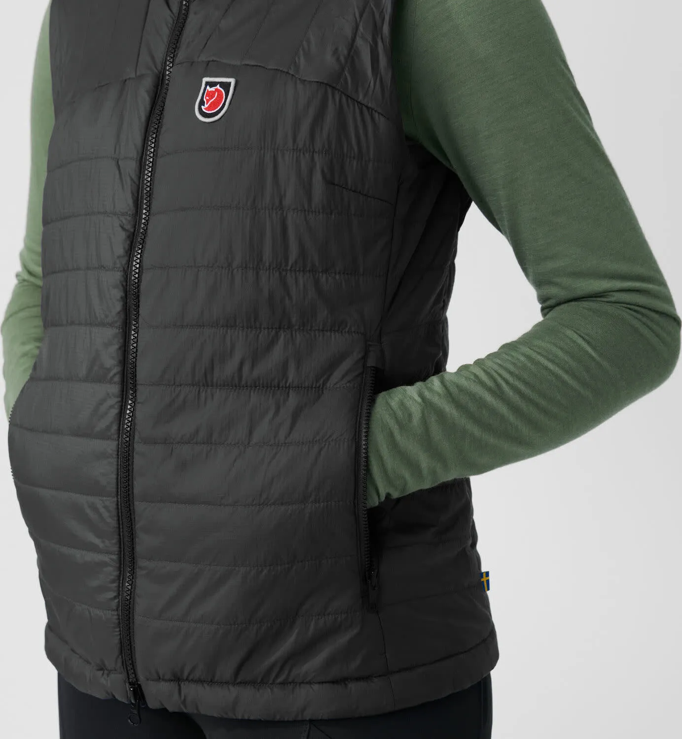 Fjällräven Women&#x27;s Expedition X-Lätt Vest Black | Buy Fjällräven Women&#x27;s Expedition X-Lätt Vest Black here | Outnorth