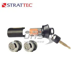 Ford 1996-2007 / Ignition Lock & Door Kit / Coded / 7012802 (Strattec)