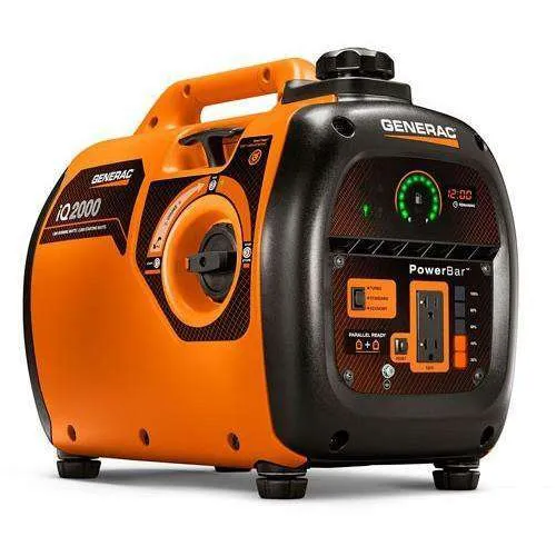 Generac IQ2000 1600W/2000W Ultra Quiet Inverter Generator New