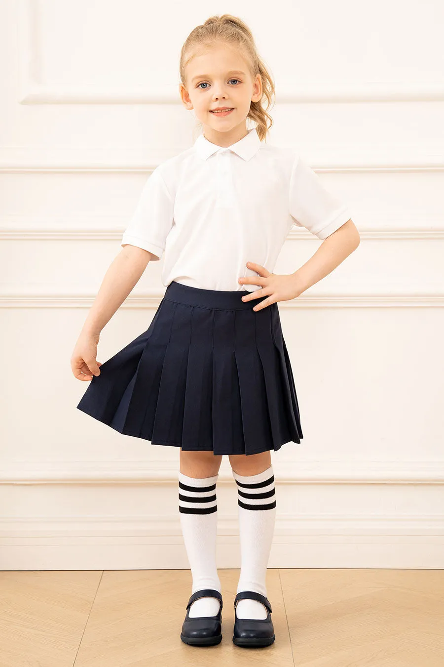 Girls Classic School Uniform Mary Jane Shoes