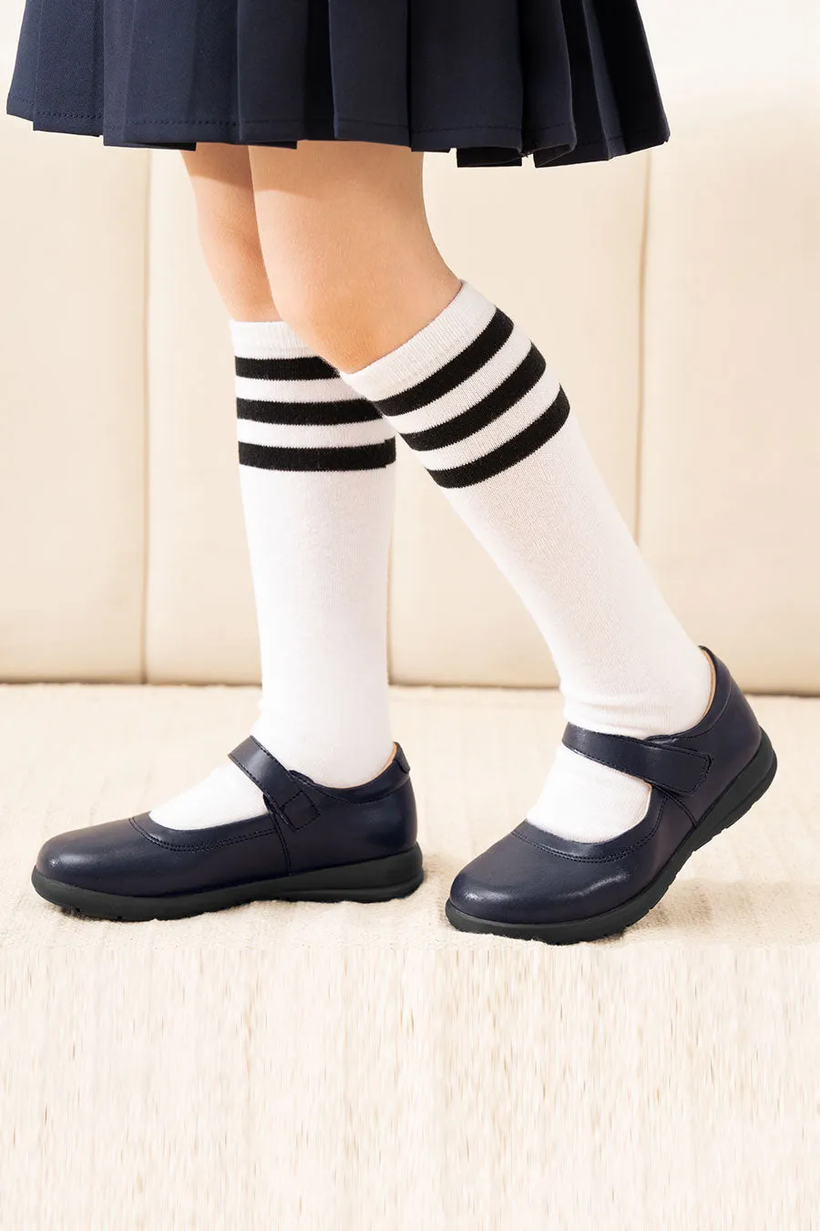 Girls Classic School Uniform Mary Jane Shoes