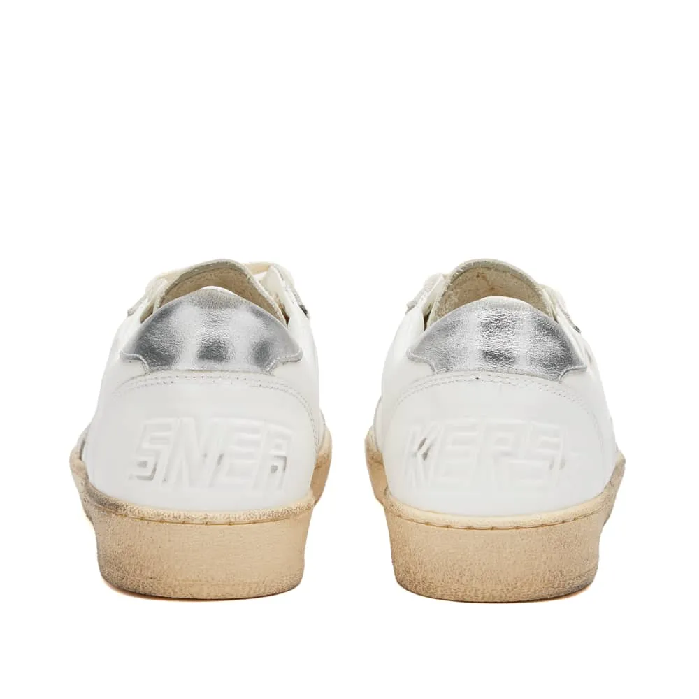 Golden Goose Ball sneakers with stars, multicolor