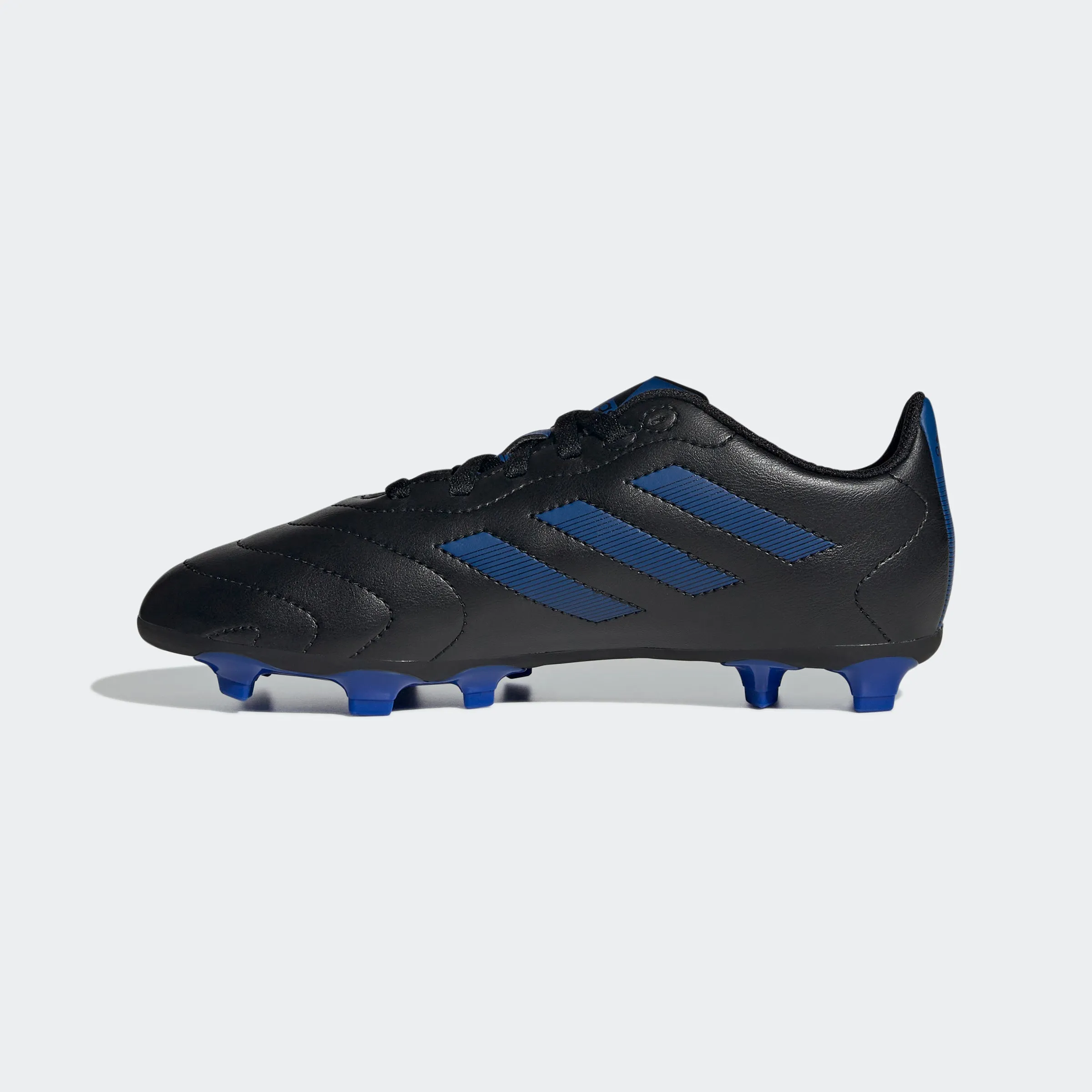 Goletto VIII Firm Ground Soccer Cleats | Core Black / Royal Blue | Kid's Unisex