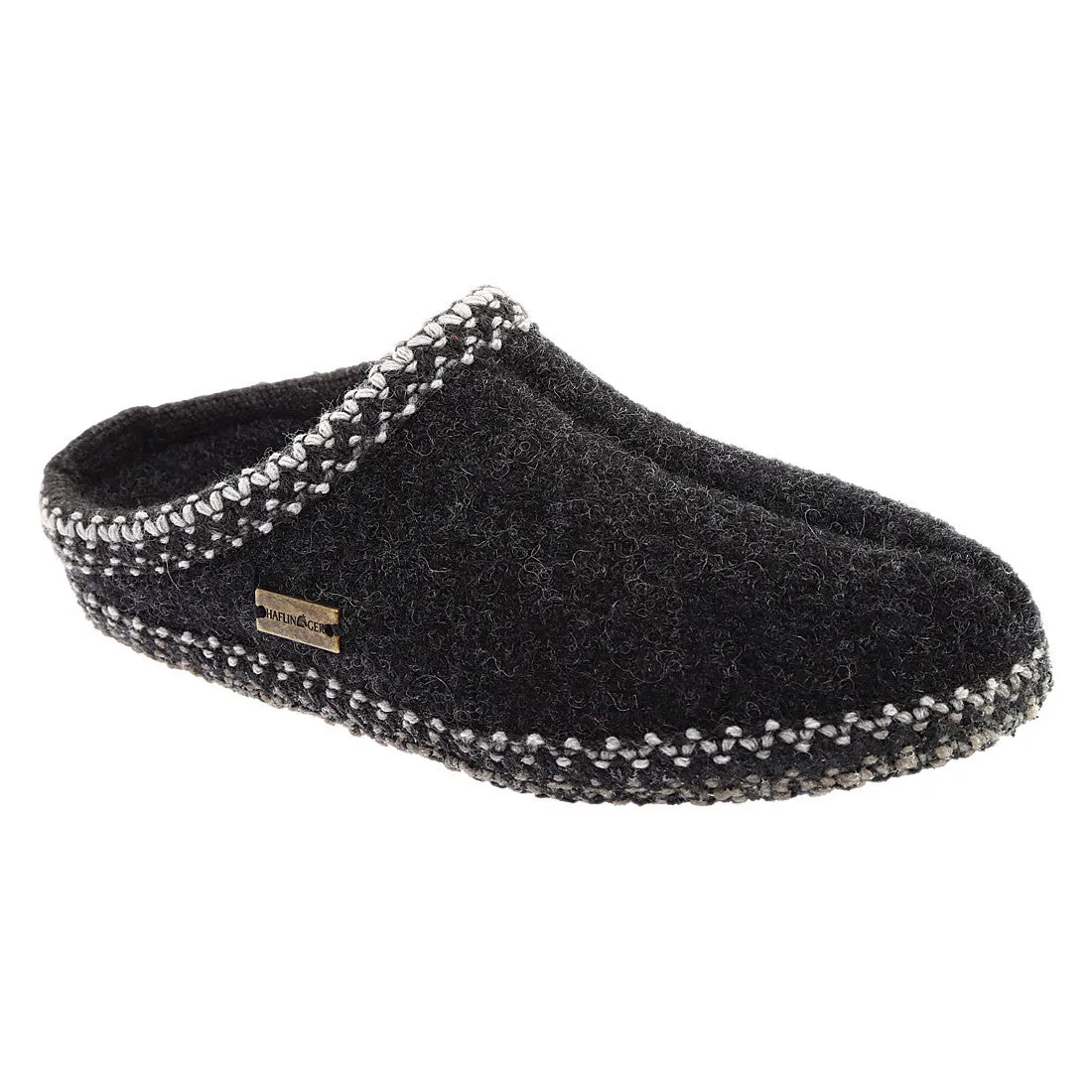 Haflinger Unisex AS (AS25) Soft Sole - Charcoal